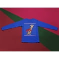 thumbnail image 5 of Old Glory Mens Big Giraffe Scarf Ugly Christmas Sweater Long Sleeve T Shirt, 5 of 6