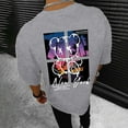 thumbnail image 4 of T-shirts à Imprimé au Dos pour Hommes Chemise d'Été pour Hommes T-Shirt à Manches Courtes T-Shirts Motif Mode Vêtements Rétro Chemise Décontractée T-Shirt Garçon Col Rond Grandes Tailles T-Shirt Hauts Légers T-Shirts Cool pour Hommes Taille Homme, 4 of 4