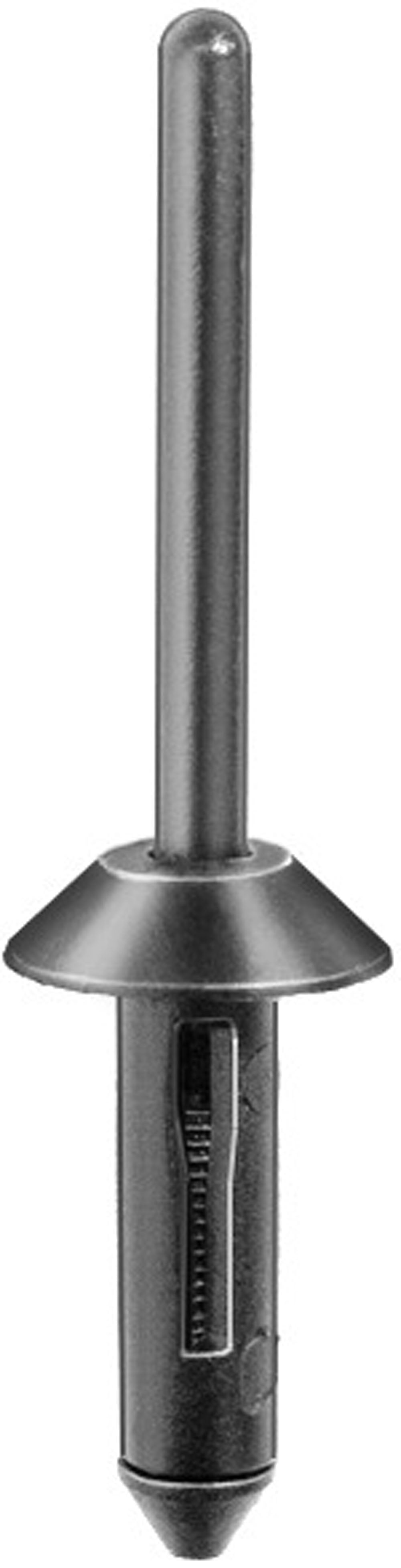 25 Nylon Expansion Rivets 13/64" Hole Dia 17/8" Length