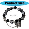 thumbnail image 3 of Osdhezcn Unique Alloy Bracelet Showcasing A Cool Butterfly Motifs Stylish Wrist Chain Ideal For Everyday Wear Or Special Event, 3 of 8