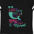 thumbnail image 4 of Inktastic Always Be Yourself, Unless You Can Be a Mermaid Boys or Girls Toddler T-Shirt, 4 of 5