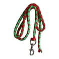 thumbnail image 2 of GARENDE Horse Lead Rope Braided Horse Rope Swivel Buckle Horse Leading Rope with 2.5meters Green Red, 2 of 9