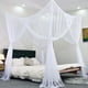 thumbnail image 4 of Cortinas para cama con dosel, cortina para cama de 4 esquinas, cortinas para cama con dosel, cama para dormitorio de adultos, cortinas para cama, carpas de red, 190 x 210 x 240 cm, 4 of 6