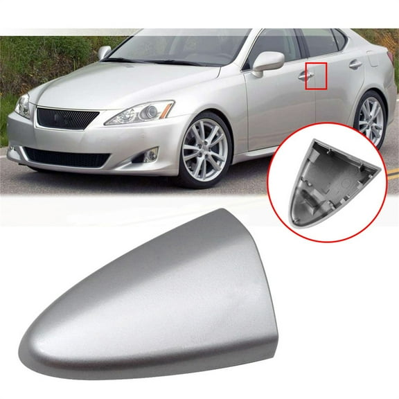 Silver Front Left Ouside Door Handle Key Cover Cap For Lexus IS250 IS350 IS F 2006-2013