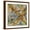 Brown Frame, variant on Art.com Modern Map of D.C. Art Print by Nikki Galapon, 24" x 24"