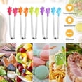 thumbnail image 4 of Pinces en Silicona en Forme de Main Mini Pince de Cuisine pour Aliments Sucre Glace Salade Buffet (6 Piezas), 4 of 5