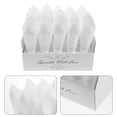 thumbnail image 2 of GOOHOCHY 1 Juego de conos de confeti de boda Diy, soporte de flores de cono de papel en blanco para fiesta con bandeja, 2 of 7