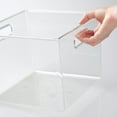 thumbnail image 5 of mDesign Art and Craft Plastic Storage Organizer Bin with Handles, 8 Pack, Clear, 5 of 7
