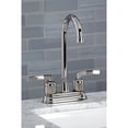 thumbnail image 2 of Kingston Brass KB8496EFL Centurion Bar Faucet, Polished Nickel, 2 of 5