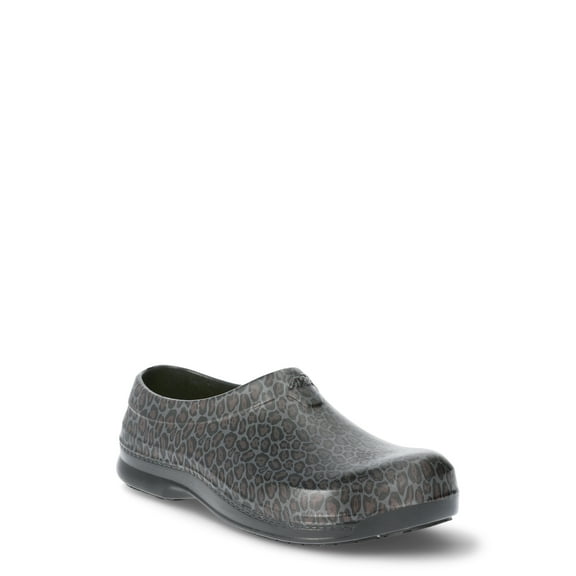 Avia Flame Slip Resistant Clogs For Women, Slip On Work Shoes for Food Service, Garden, or Nursing