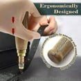 thumbnail image 4 of Diy Leather Punch Rotary Punch Screw Hole Punch Bookbinding Tool With 6 Tip Sizes And Wood Handle, 4 of 4