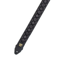 Ernie Ball 2" Regal Black Jacquard Guitar Strap