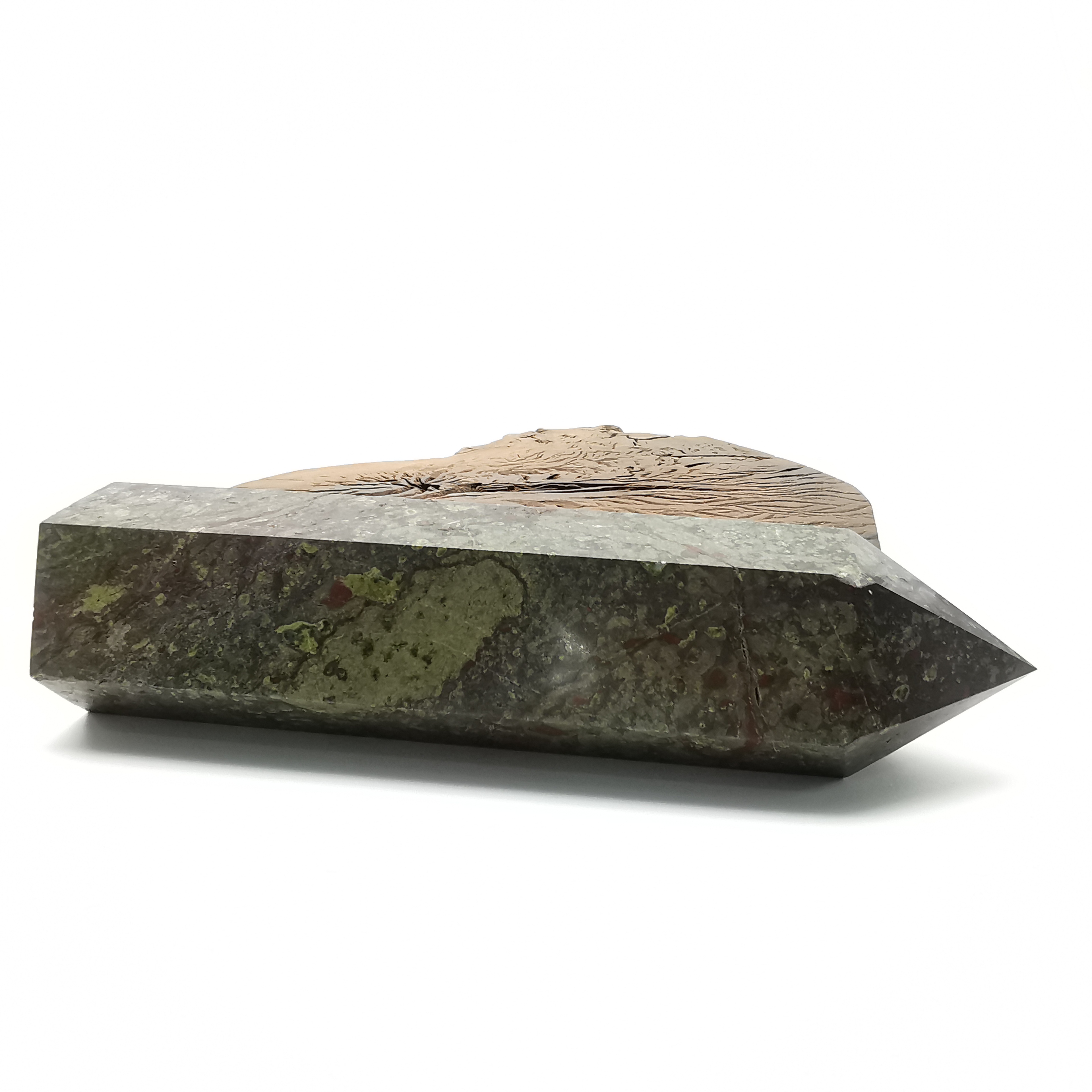 Dragonblood Stone Crystal Towers ~ Natural Healing Crystal Point Obelisk for Reiki Healing and Crystal Grid 2.309kg