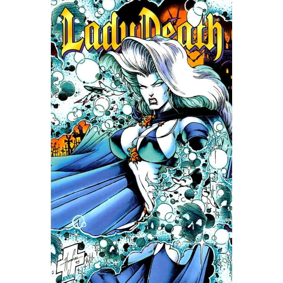 Lady Death III: The Odyssey #4 VF ; Chaos Comic Book