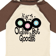 thumbnail image 4 of Inktastic Oldies but Goodies Records and Music Notes Boys or Girls Long Sleeve Baby Bodysuit, 4 of 5