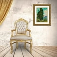 thumbnail image 3 of Van Gogh, Vincent 12x14 Gold Ornate Wood Framed with Double Matting Museum Art Print Titled - Cypresses I, 3 of 4