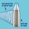 thumbnail image 2 of Brita Stainless Steel Water Filter Bottle, 32 Oz, 2 of 5