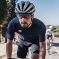 thumbnail image 4 of Santic - Maillot de ciclismo para hombre, manga corta, transpirable, de secado rápido, reflectante, para ciclismo de carretera, WM3C02224, 4 of 4
