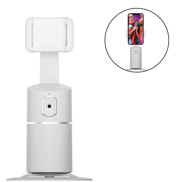 Support de Suivi Facial Rotation 360° Perche à Selfie