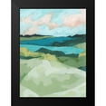 thumbnail image 2 of Vess, June Erica 19x24 Black Modern Framed Museum Art Print Titled - River Prism I, 2 of 5