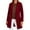 Wine, variant on qucoqpe Womens Wool Trench Coat Trendy Notch Lapel Peacoat Overcoat Fall Winter Long Jackets