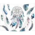 thumbnail image 3 of Girly Tapestry Bohemian Feather Small Tapestry Hanging In The Bedroom, 3 of 3