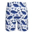 thumbnail image 6 of Naloa Whale Men's Beach Shorts, Surfing shorts, Swim trunks, Quick Dry Swim Trunks for Surfing Beach Fun -, 6 of 9