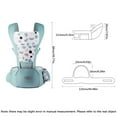 thumbnail image 3 of Multifunctional Newborn Baby Carrier Sling Wrap Versatile Backpack Front Back, 3 of 9