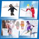 thumbnail image 5 of Manoplas para niños pequeños Guantes de nieve impermeables para niños y niñas Guantes de nieve de invierno para niños pequeños Zhivalor CPB-US-XD453-3, 5 of 5