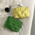 thumbnail image 4 of Quilted Puffer Tote Bags for Women Lightweight Quilted Padding Shoulder Bag Satchel Handbag Zip Puffer Bag Green, 4 of 6
