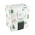 thumbnail image 6 of Mainstays 4-Piece Peace Full Deer Flannel Adult Sheet Set, King, 6 of 8