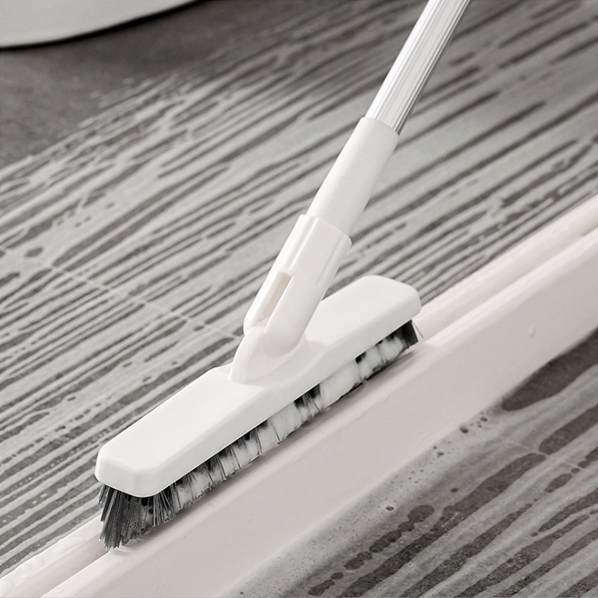 Tile and Tub Scrub Brush, Cleaning Brush Household Telescopic Tub Tile