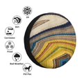 thumbnail image 5 of YFYANG 17'' Tire Cover, Psychedelic Geometric Patterns Universal Spare Wheel Covers, Dust-Proof, Water-Proof, Sun-Proof and Corrosion-Proof, 5 of 9