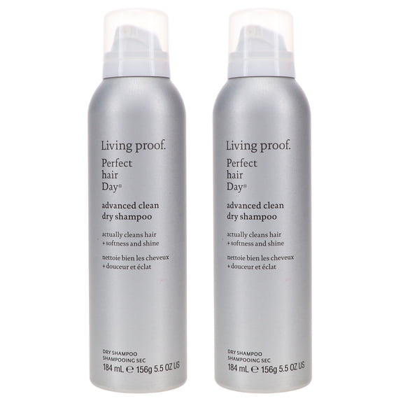 Living Proof Perfect Hair Day Advance Clean Dry Shampoo 5.5 oz 2 Pack