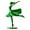 C, variant on Gmogad 6 Inch Ballet Dancer Statue, Elegant Resin Figurine for Desk, Shelf, Home Decor, Modern Artistic Gift for Dance Lovers - Graceful Green Sculpture for Living Room & Office