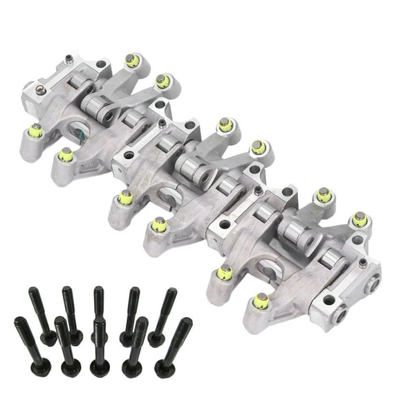 Soupape d'échappement Rock Arms, BOROCO Rocker Arm Shaft Lifter Assembly 4892293AC Remplacement pour 300 Pacifica 2004‑2010