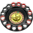 thumbnail image 1 of Shot Glass Roulette Complete Drinking Game Set Include 2 Balls and 16 Glasses, 1 of 4