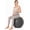 Dark gray, variant on Birthing Ball for - 65cm 1400g Extra Thick Yoga Ball for Labor, Prenatal & Maternity Exercise, 1100 Lbs Heavy Duty Anti-Burst Stability Ball & Physio Ball (Pump Included)