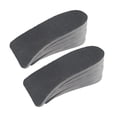 thumbnail image 4 of 1 par de tacones de aumento de altura de PVC, plantillas de elevación más altas, cojines para hombres y mujeres Negro Yuyangstore plantillas de aumento de altura, 4 of 8