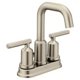 thumbnail image 1 of Brushed Nickel Two-Handle Bathroom Faucet  bathroom accessories  bathroom faucet My Lux Decor Round, 1 of 6