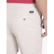 Chaps Mens Stretch Oxford Pullon Short, Sizes S-2XL, 7 Inseam