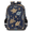 Bronze, variant on Vintage Bass Guitar Multi-Functional Backpack, 16" Waterproof Travel Casual Daypack with Reflective Strip, Musical Work Laptop Backpack for Men Women