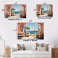 thumbnail image 4 of Designart "Creativity Abounds by the Beachside I" Italian Metal Wall Art Set, 4 of 5