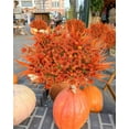 thumbnail image 5 of 10 pcs Fake Fall Flowers Outdoor Fall Artificial Flower Arrangements Faux Fall Outdoor Plants Decorations for Home Porch Pathway Window Box Mantel Harvest Thanksgiving, 5 of 5