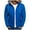 Blue#6, variant on Brilliant 3Xl Mens Shirts Big and Tall Men Solid Casual Thicken Hooded Zipper Youthful Vitality Cotton-padded Jacket Clearance Clothes under $5.00
