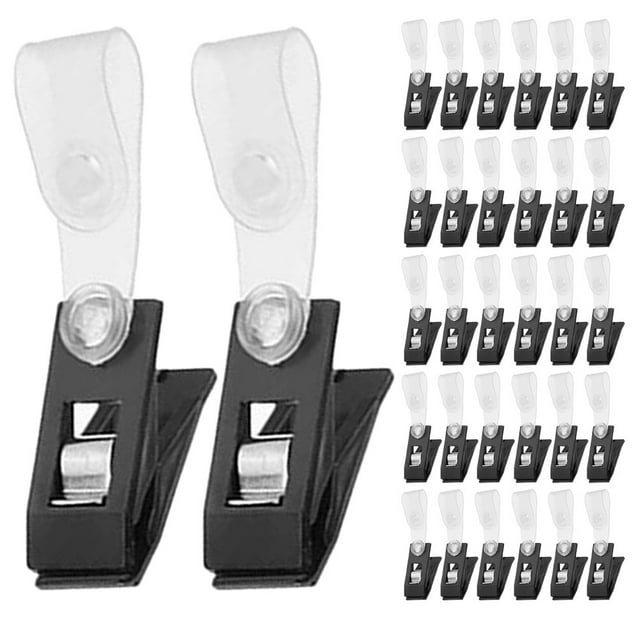 50Pcs Garden Flag Anti-Wind Clips Garden Flag Fixing Clips Small Garden Flags Clips Windproof Flag Clips