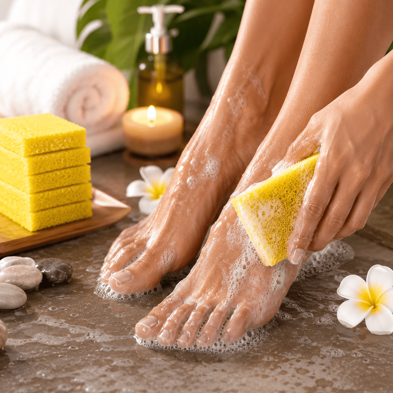 Tori Mika Mini Pumice Stone for Feet 400 PCS, Disposable Callus Remover Bulk Pack, Foot Scrubber for Dead Skin & Rough Heels, Professional Pedicure Tools for Salon Spa, Foot Exfoliator, Corn Remove