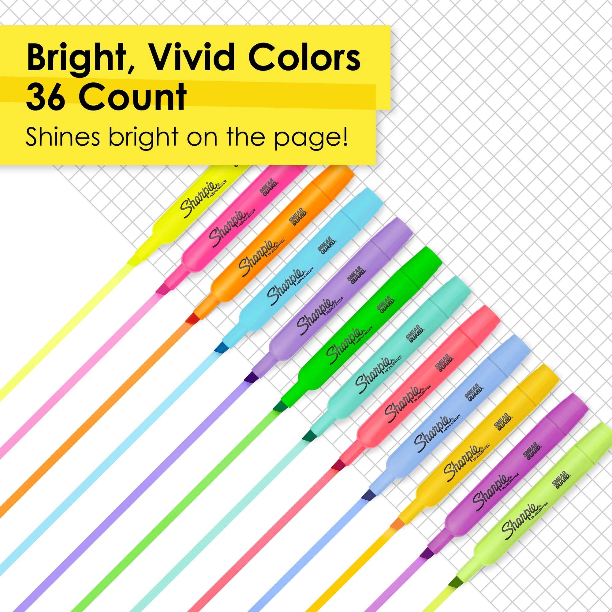 Sharpie Tank Highlighters 36-Count Assorted photo 4