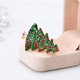 thumbnail image 5 of Rhinestone árbol de Navidad Broche Pins Mujeres niñas Breastpin Ramillete Regalo de joyería de Navidad, 5 of 5