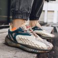 thumbnail image 6 of Men's Scale-Pattern Mesh Running Shoes, Lace-Up Athletic Sneakers, Non-Slip Colorful Outsole Sport Shoes for Workout & Daily Wear, 6 of 10